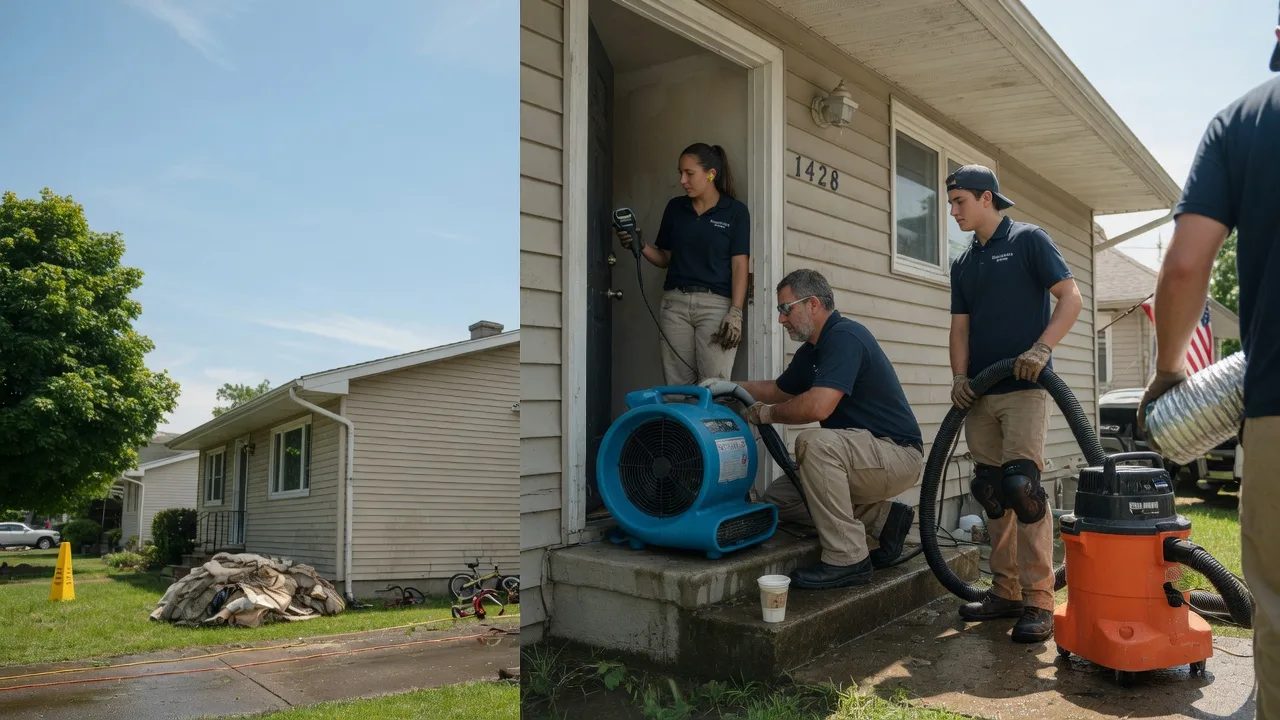 Water Damage Restoration in Cayuga, IN near me